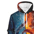 Halloween costumes Casual Hoodies Unisex Top Halloween 2019 Ice And Fire Note - menochic